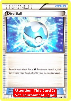 Dive Ball Primal Clash #
