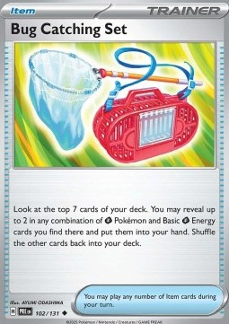 Bug Catching Set Prismatic Evolutions #102/131