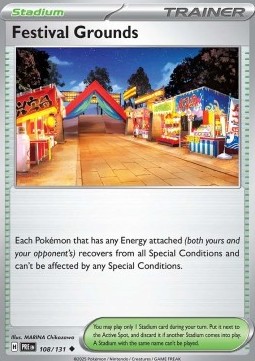 Festival Grounds Prismatic Evolutions #108/131