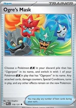 Ogre's Mask Prismatic Evolutions #118/131