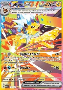 Jolteon ex Prismatic Evolutions #153/131