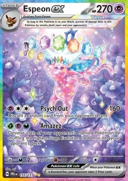 Espeon ex Prismatic Evolutions #155/131