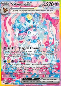 Sylveon ex Prismatic Evolutions #156/131