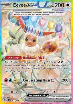 Eevee ex Prismatic Evolutions #167/131
