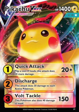 Pikachu VMAX - Raid Battle #01
