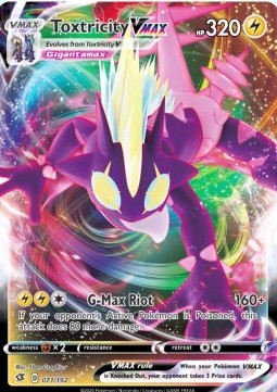 Toxtricity VMAX Rebel Clash #71/192