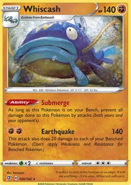 Whiscash Rebel Clash #100/192