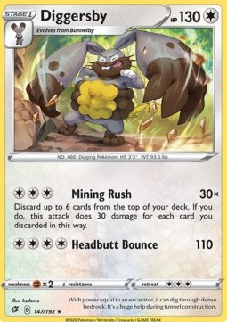 Diggersby Rebel Clash #147/192