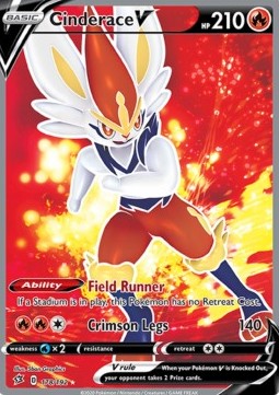 Cinderace V Rebel Clash #178/192