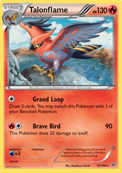Talonflame Roaring Skies #15/108