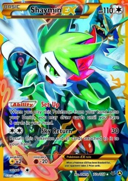Shaymin EX Roaring Skies #77/108