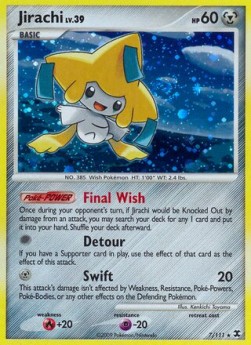 Jirachi Lv.39 Rising Rivals #7/111