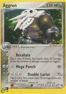 Aggron EX Ruby & Sapphire #1