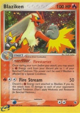 Blaziken EX Ruby & Sapphire #3
