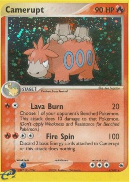 Camerupt EX Ruby & Sapphire #4
