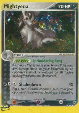Mightyena EX Ruby & Sapphire #10