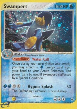 Swampert EX Ruby & Sapphire #13