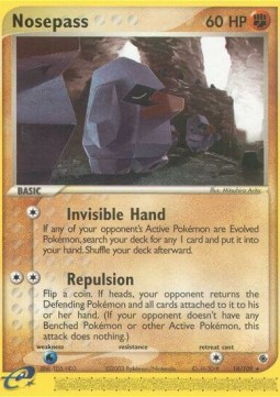 Nosepass EX Ruby & Sapphire #18