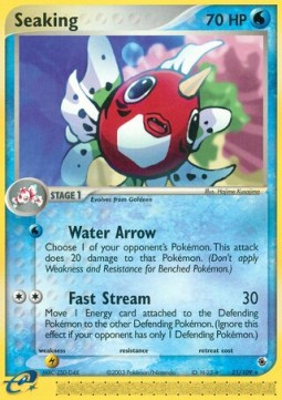 Seaking EX Ruby & Sapphire #21