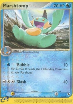 Marshtomp EX Ruby & Sapphire #40