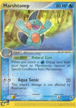 Marshtomp EX Ruby & Sapphire #41