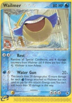 Wailmer EX Ruby & Sapphire #48