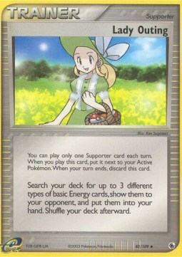 Lady Outing EX Ruby & Sapphire #83