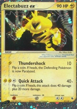 Electabuzz ex EX Ruby & Sapphire #97