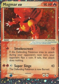 Magmar ex EX Ruby & Sapphire #100
