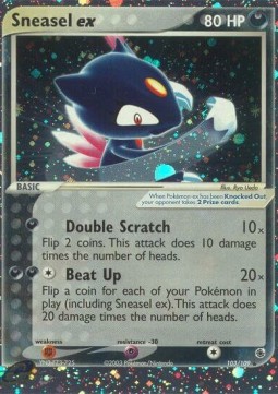 Sneasel ex EX Ruby & Sapphire #103