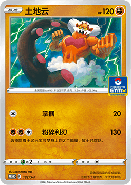 Landorus Sword & Shield Simplified Chinese Promos #183