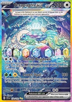 Terapagos ex Stellar Crown #170/142
