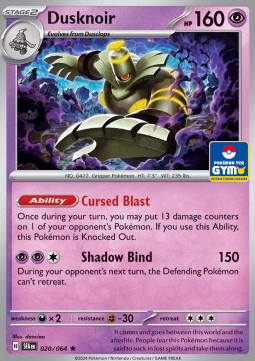 Dusknoir Southeast Asia Promos #020