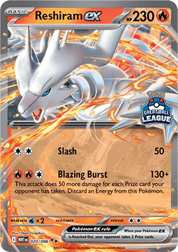 Reshiram ex Southeast Asia Promos #020