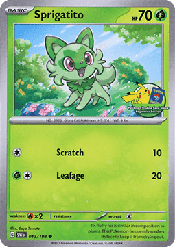 Sprigatito Southeast Asia Promos #013