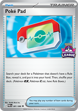 Poké Pad - Southeast Asia Promos #081