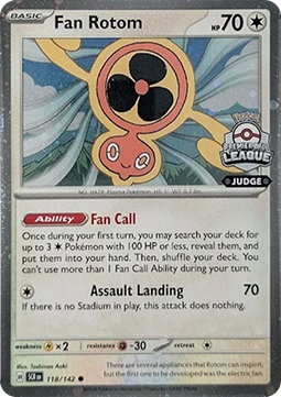 Fan Rotom - Southeast Asia Promos #118