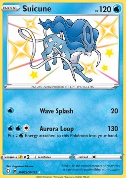 Suicune Shining Fates #sv022/72