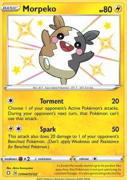 Morpeko Shining Fates #3/72