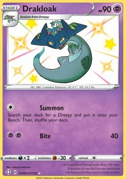 Drakloak Shining Fates #2/72