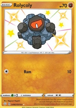 Rolycoly Shining Fates #sv067/72