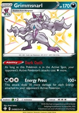 Grimmsnarl Shining Fates #85/72