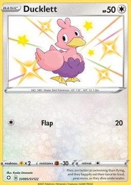 Ducklett Shining Fates #sv095/72