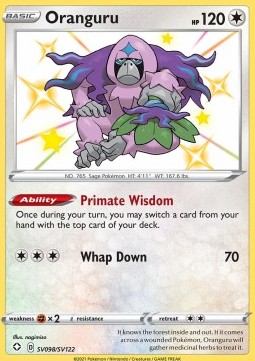Oranguru Shining Fates #98/72