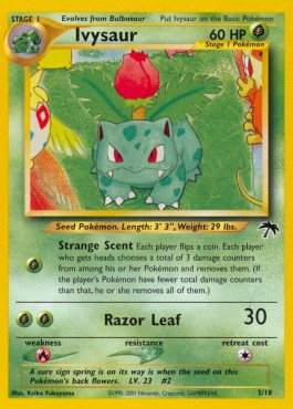 Ivysaur Southern Islands #5/18