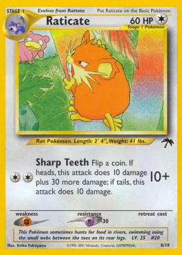Raticate Southern Islands #6/18