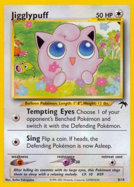 Jigglypuff Southern Islands #8/18