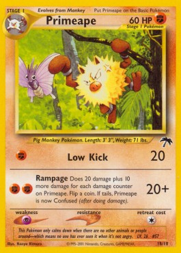 Primeape Southern Islands #18/18