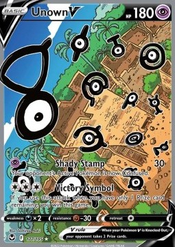 Unown V Silver Tempest #177/195