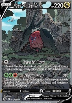 Regidrago V Silver Tempest #184/195